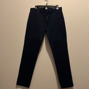 GAP Navy Slim Chinos
